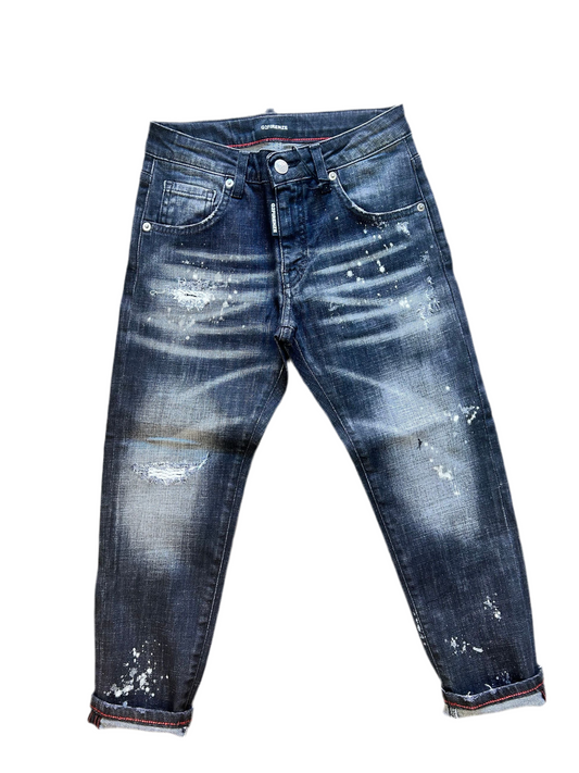 ZUELEMENTS - DENIM GRIGIO - BLACK AIRON
