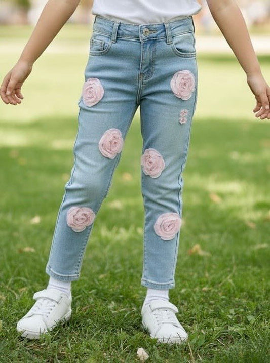 TO BE TOO - jeans bambina - tb1596