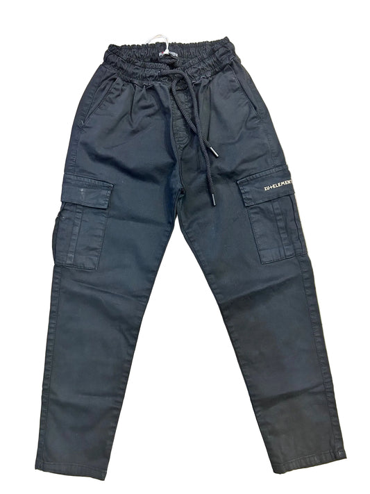 ZUELEMENTS - PANTALONE IN GAMBARDINA CON TASCONI - ZU1889