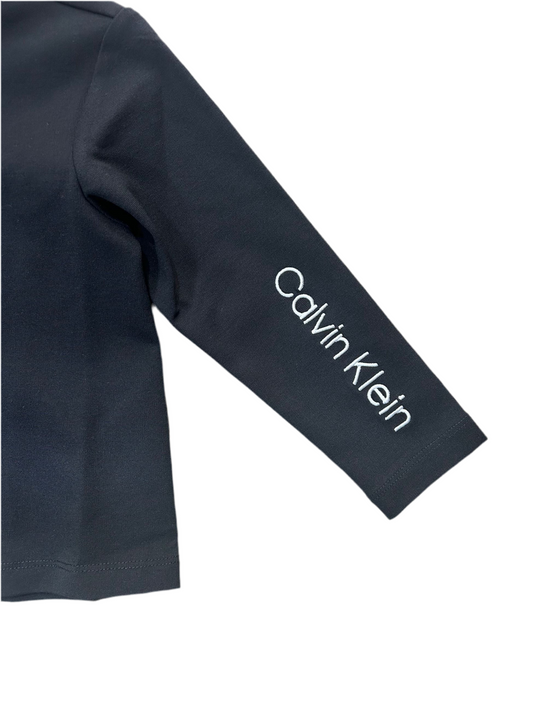 calvin klein - felpa ragazzo zip - 2978
