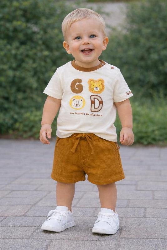 - COMPLETO BERMUDA E SHIRT - 15B860