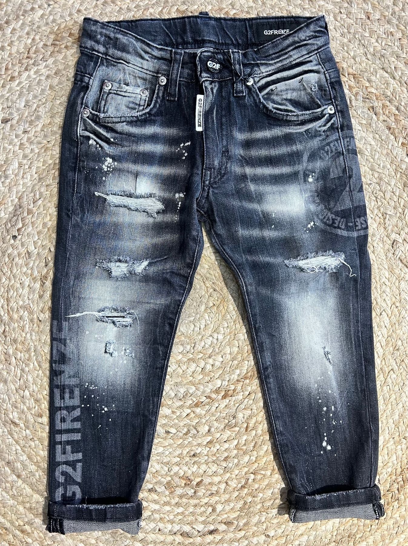 LASER BLACK DENIM -  - G2FIRENZE