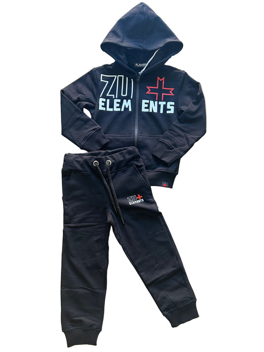ZUELEMENTS - completo felpa zip - zu366b