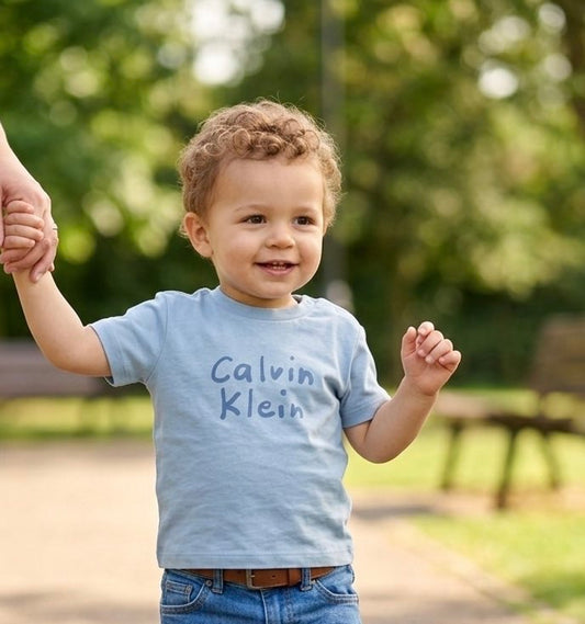 calvin klein - T SHIRT NEONATO - A52B