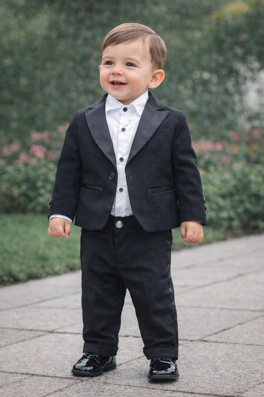 - ABITO JASPER COMPRESO DI CAMICIA E BRETELLE - COMPLETO JASPER