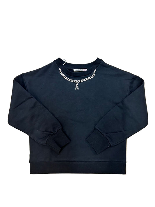 patrizia pepe - felpa nero - k0935
