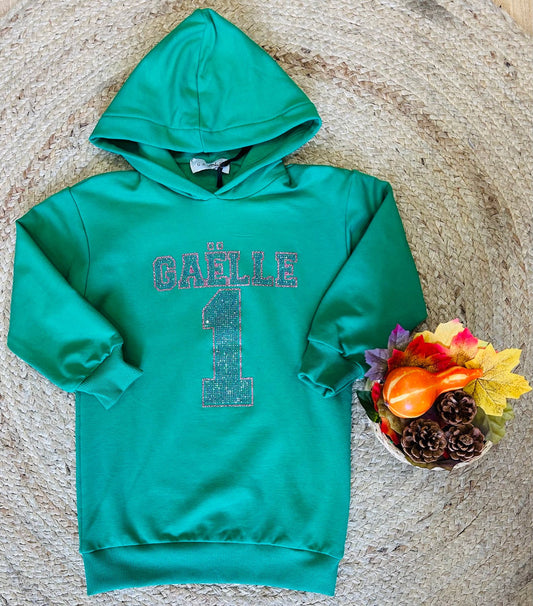 gaelle - FELPA VERDE - 00343