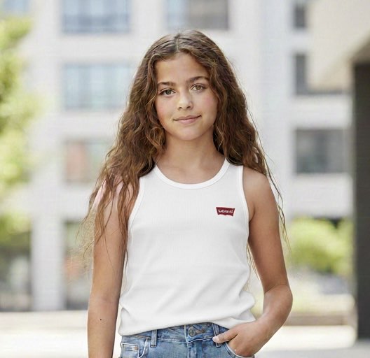 LEVIS - CANOTTA A COSTINE - 3EK116