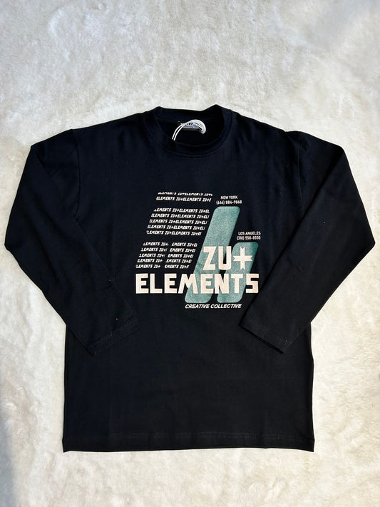 ZUELEMENTS - t shirt caldo cotone - zu1685