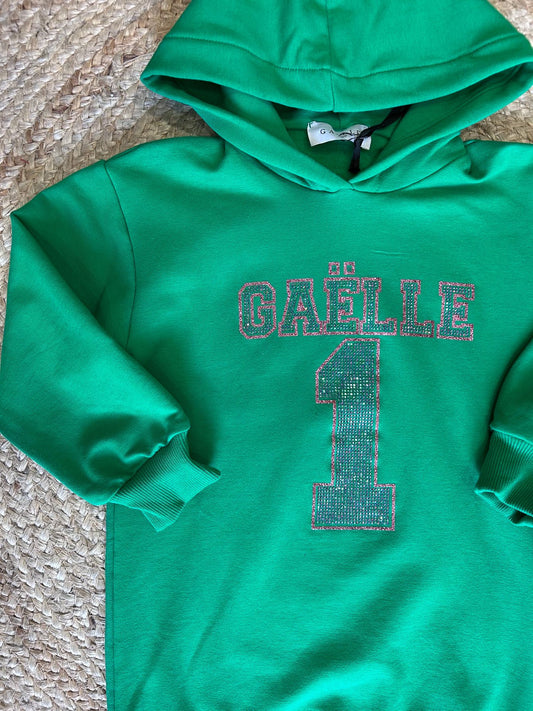gaelle - FELPA VERDE - 00343
