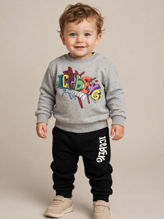 iceberg - tuta felpa e pantalone - 6305n
