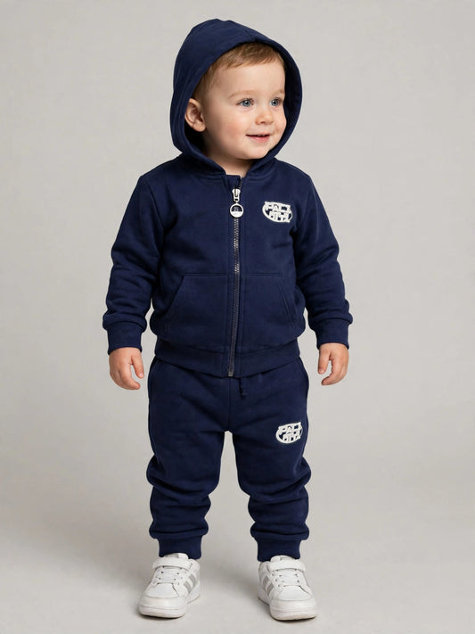 - TUTA ZIP FELPATA ICEBERG - 6311B