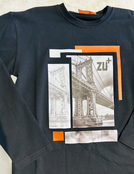 ZUELEMENTS - shirt  manica lunga - zu1630