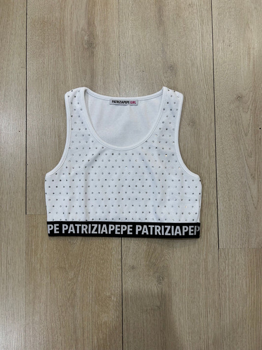 patrizia pepe - TOP BIANCO - J268