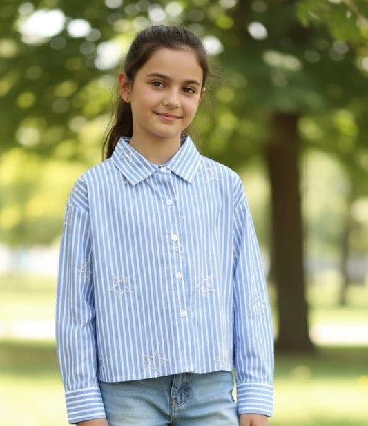 TO BE TOO - camicia ragazza - t1383