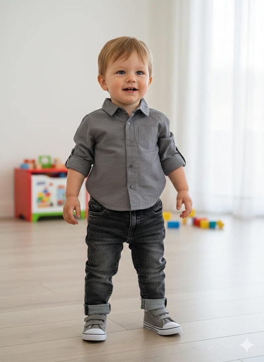 BIRBA - PANTALONE FELPA DENIM - 0094Z