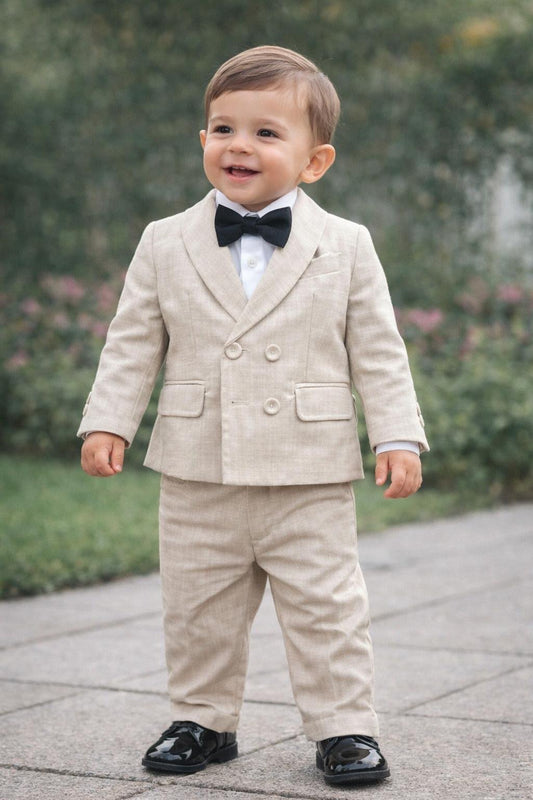 - ABITO CON GIACCA DOPPIO PETTO COMPREO DI CAMICIA E PAPILLON - ABITO STAY STREET