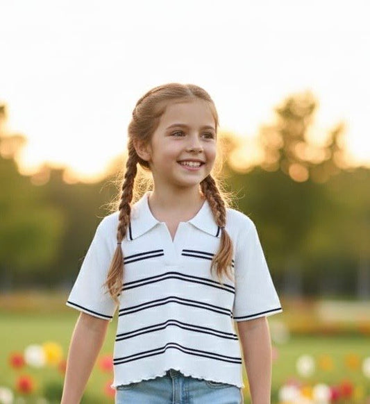 TO BE TOO - polo in costina - tb1534