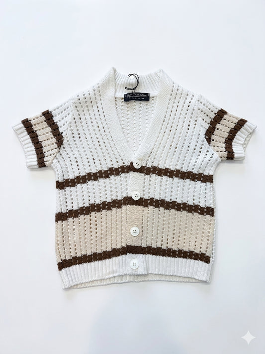 duepuntozero - cardigan in filo - drs655