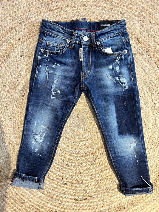 '- DENIM BLU - RUST