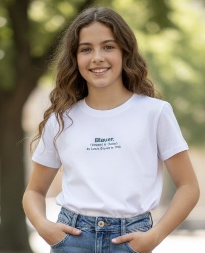 BLAUER - SHIRT BIANCA - 02524