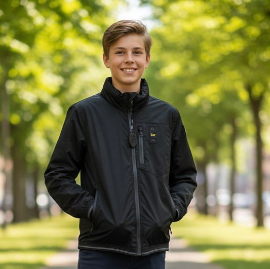 BLAUER - giubbino nero - 1423